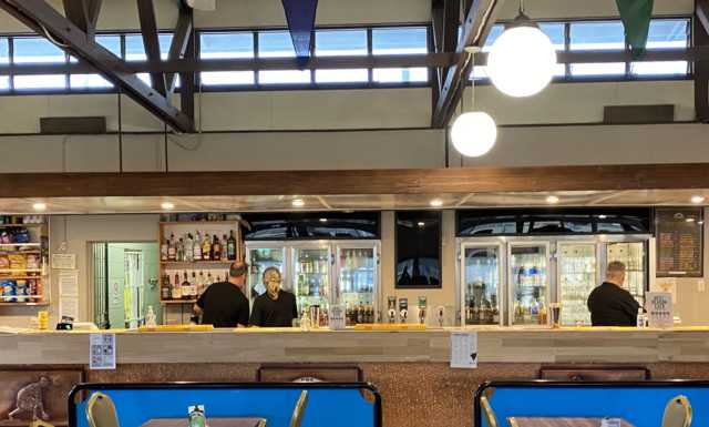 Rennovated Bar area